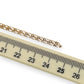 NZGD | 9ct Gold Linea Figaro 1 x1 Fine Chain 49cm