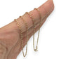 NZGD | 9ct Gold Linea Figaro 1 x1 Fine Chain 49cm