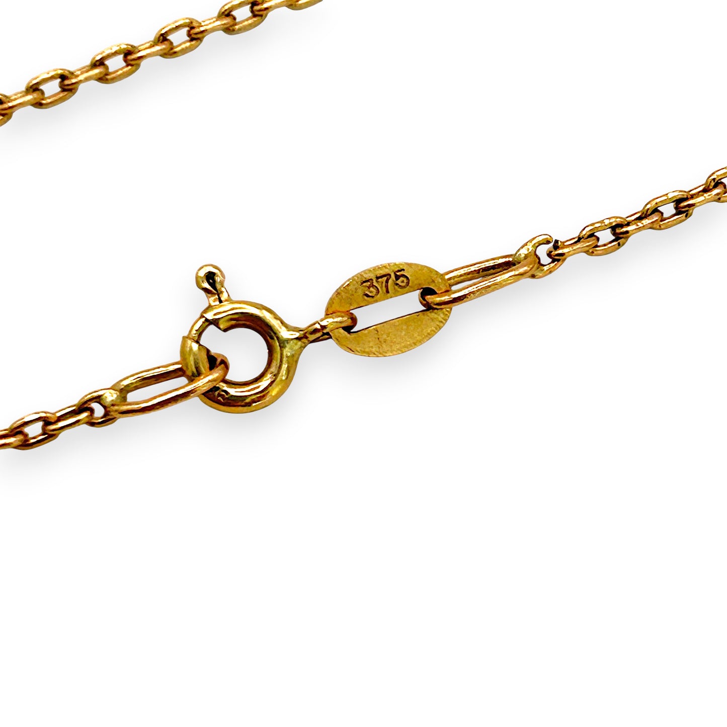 NZGD | 9ct Gold Everyday Oval‑Link Chain 46cm