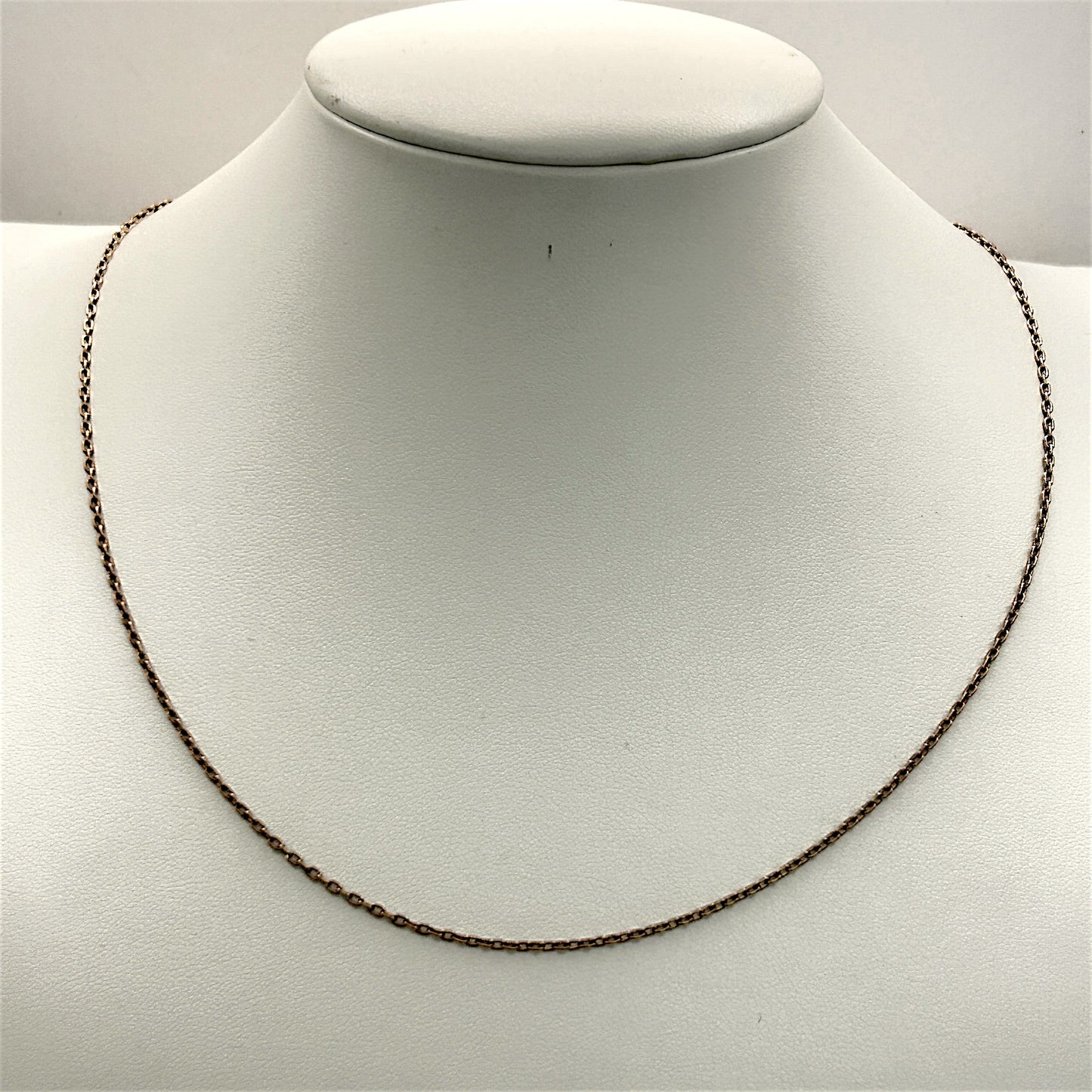 NZGD | 9ct Gold Everyday Oval‑Link Chain 46cm