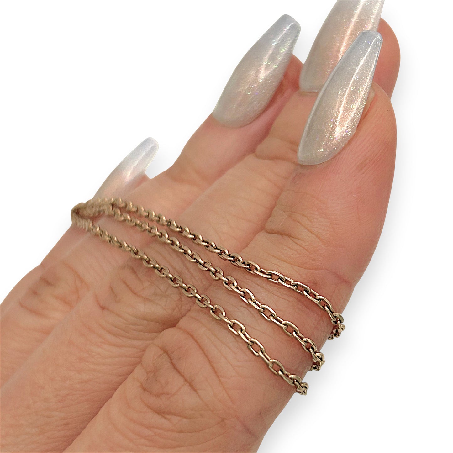 NZGD | 9ct Gold Everyday Oval‑Link Chain 46cm
