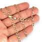 NZGD | 9ct Gold Solstice Oval Curb Link Chain 60cm