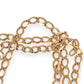 NZGD | 9ct Gold Solstice Oval Curb Link Chain 60cm
