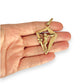 GOLD DEAL | 18ct (18K) Gold Crucifix Distinctive Pendant