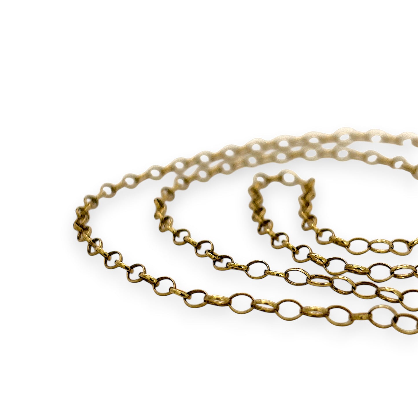 NZGD | 9ct Gold Auric Signature Link Chain 51cm