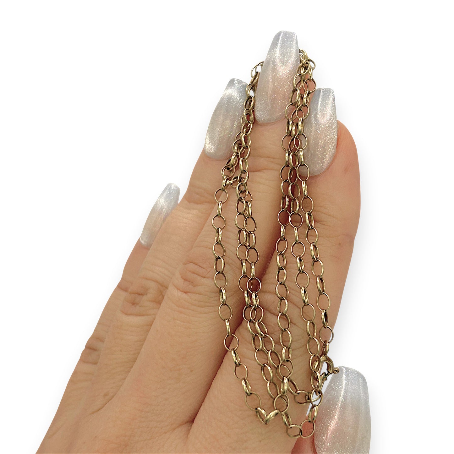NZGD | 9ct Gold Auric Signature Link Chain 51cm