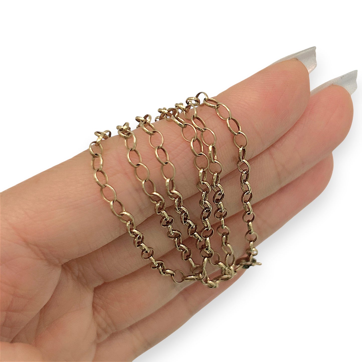 NZGD | 9ct Gold Auric Signature Link Chain 51cm