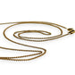NZGD | 9ct NZ Gold Timeless Slim Curb Chain 58cm