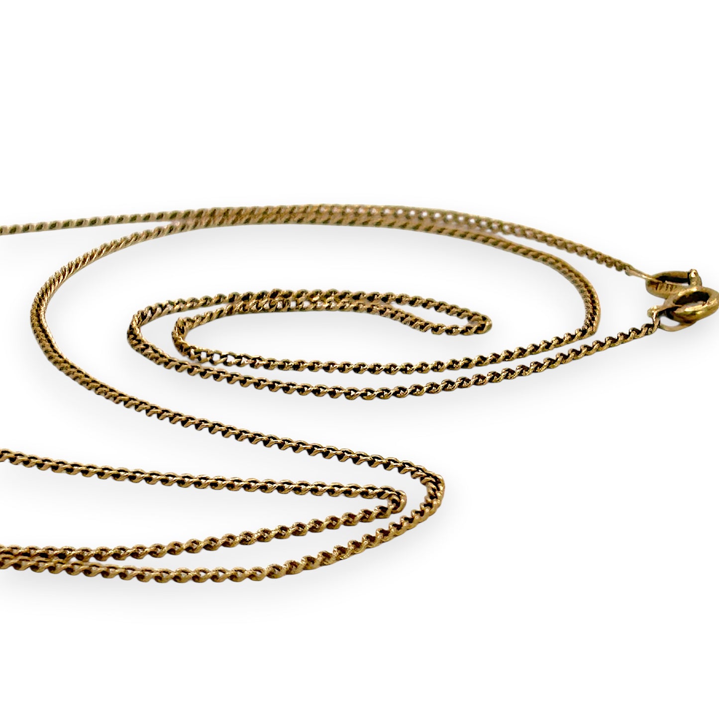 NZGD | 9ct NZ Gold Timeless Slim Curb Chain 58cm