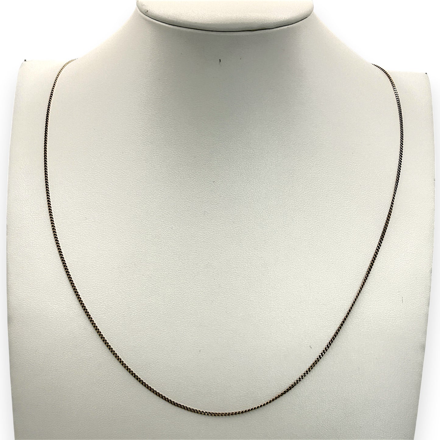 NZGD | 9ct NZ Gold Timeless Slim Curb Chain 58cm