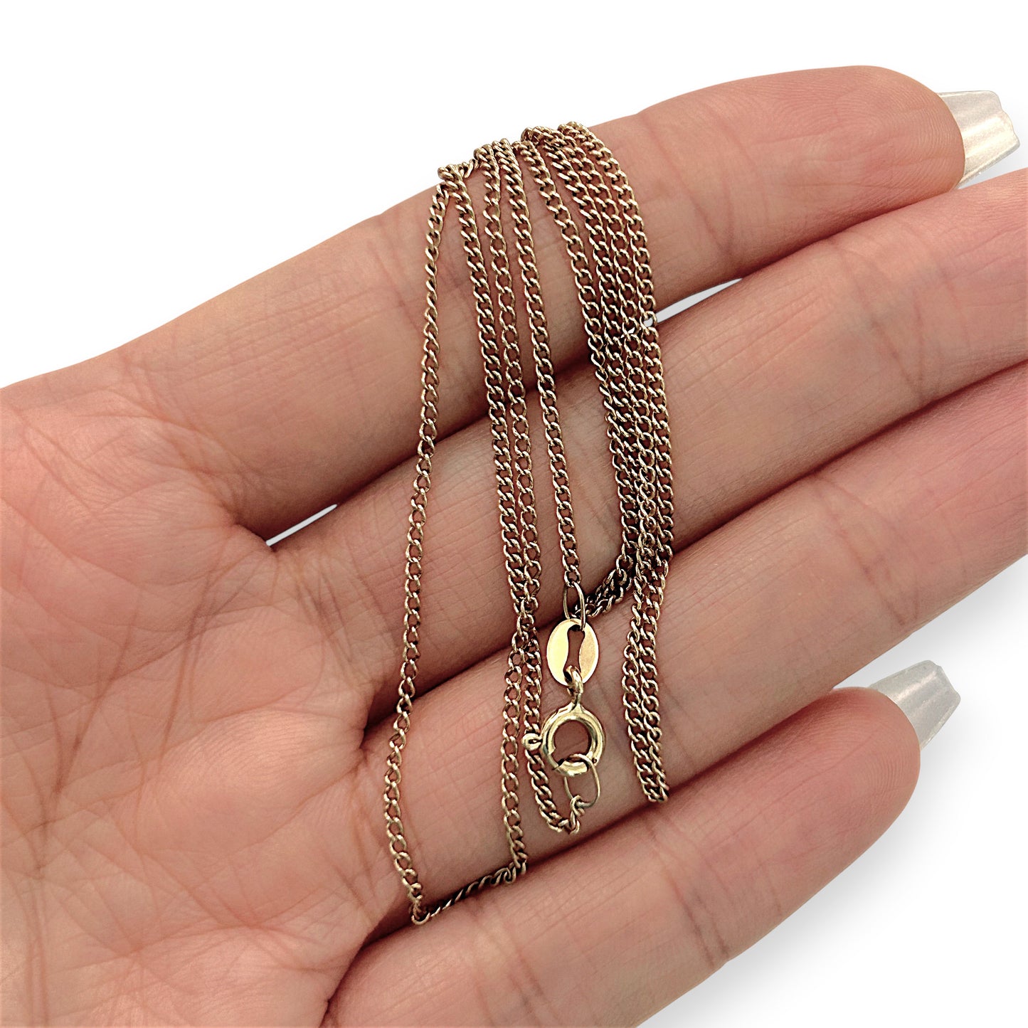 NZGD | 9ct Gold Auric Everyday Curb Chain 53cm