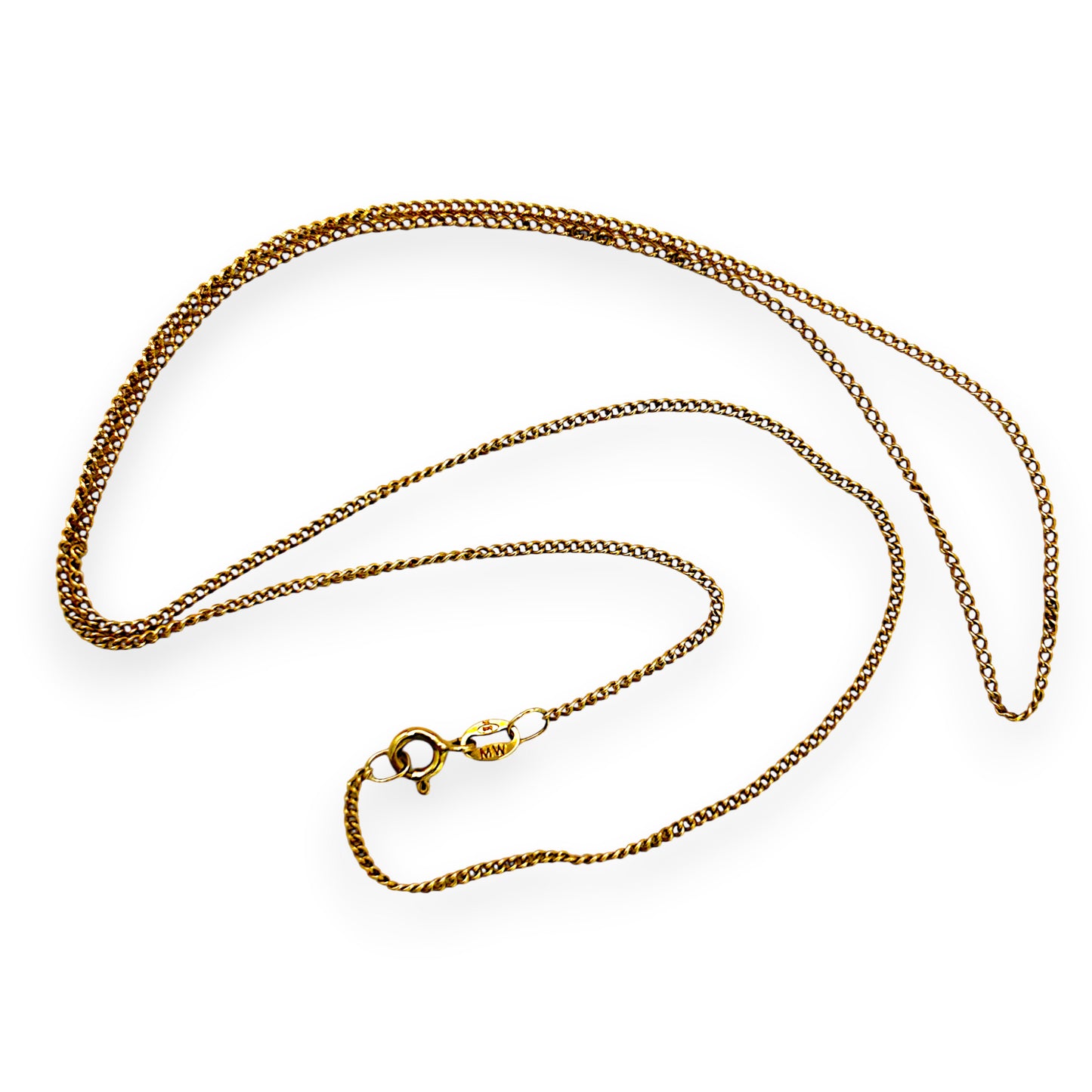 NZGD | 9ct Gold Auric Everyday Curb Chain 53cm