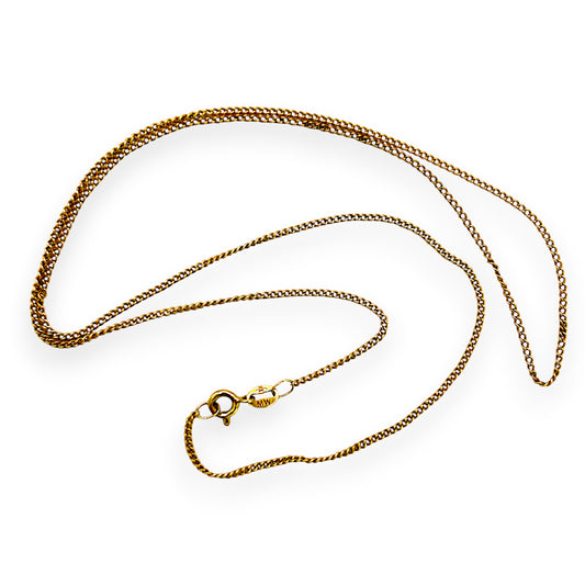 NZGD | 9ct Gold Auric Everyday Curb Chain 53cm
