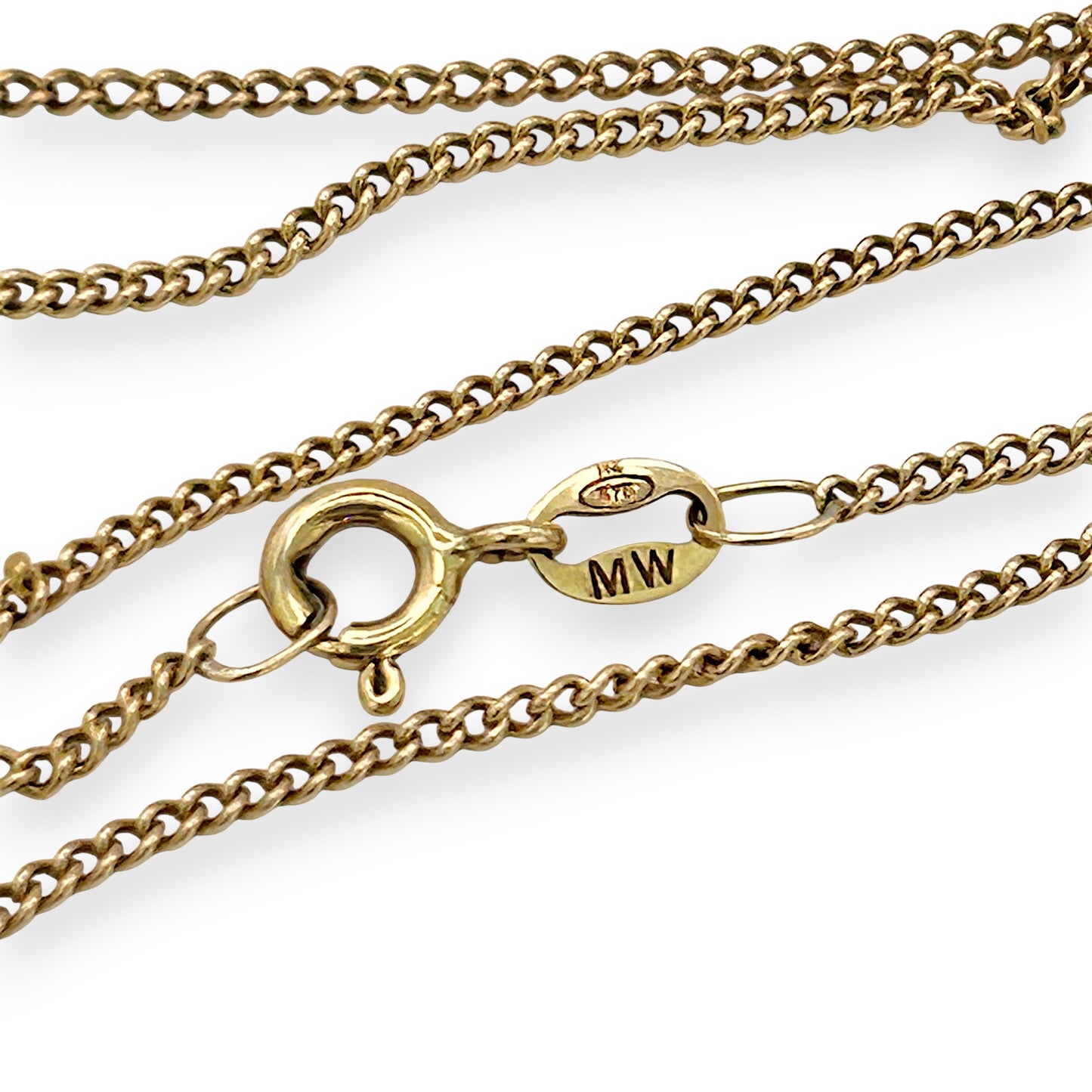NZGD | 9ct Gold Auric Everyday Curb Chain 53cm