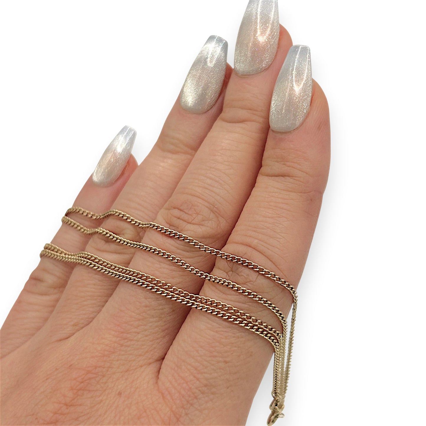 NZGD | 9ct Gold Auric Everyday Curb Chain 53cm