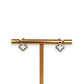 BRAND NEW | 9ct Gold Cloverlight Stud Earrings with Diamonds