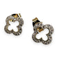 BRAND NEW | 9ct Gold Cloverlight Stud Earrings with Diamonds