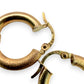 NZGD | 9ct Gold The Dual‑Glow Hoop Earrings 16.2mm