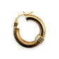 NZGD | 9ct Gold The Dual‑Glow Hoop Earrings 16.2mm