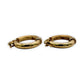 NZGD | 9ct Gold The Dual‑Glow Hoop Earrings 16.2mm