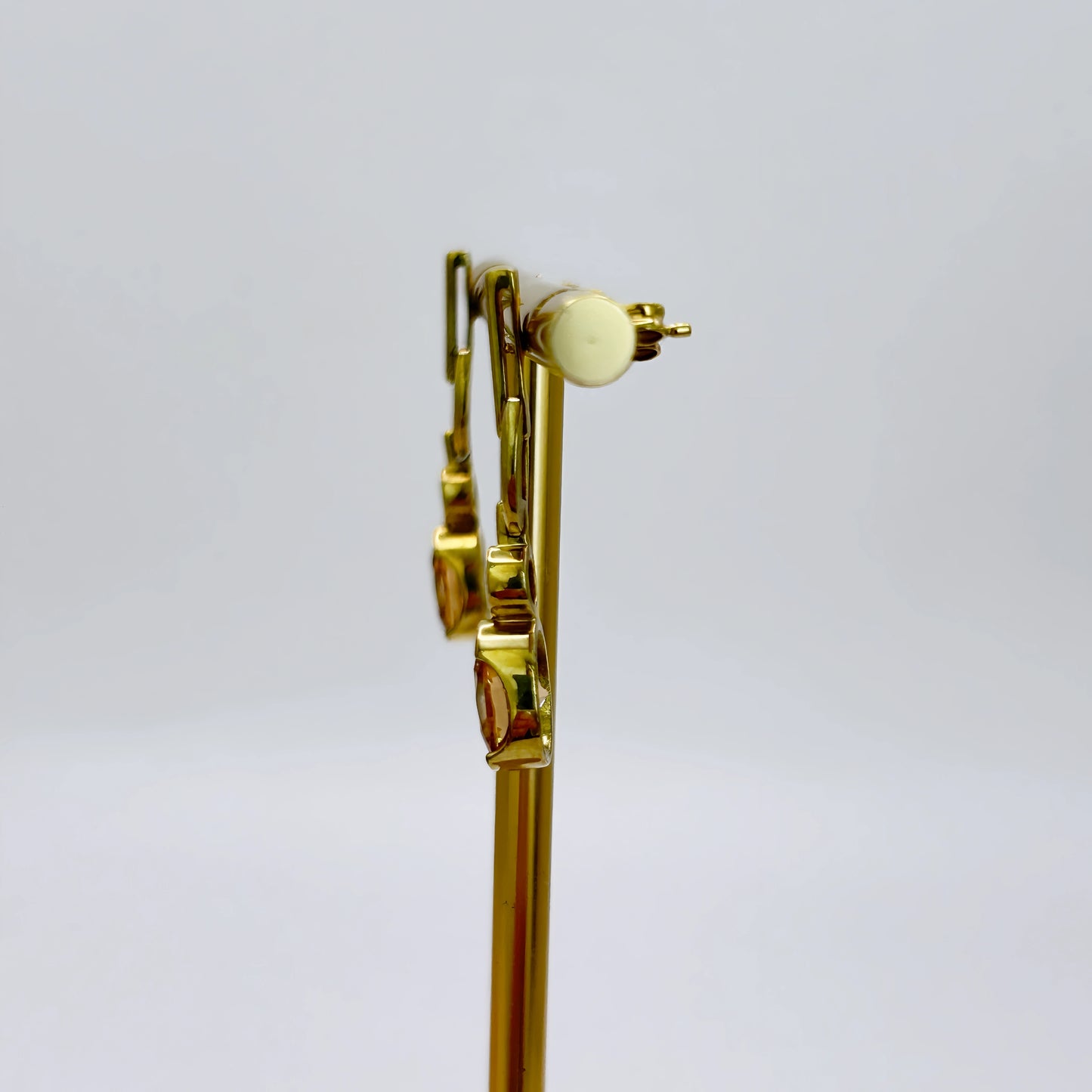 NZGD | 9ct Gold Golden Ember Drops Earrings-Refurbished
