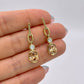 NZGD | 9ct Gold Golden Ember Drops Earrings-Refurbished