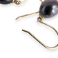 NZGD | 9ct Gold Midnight Orchid Drops Earrings