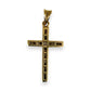 GOLD DEAL | 18ct (18K) Gold Cross Pendant with Diamond