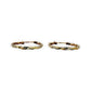 NZGD | 9ct Y/W Gold Twisted Light Hoop Earrings 19.3mm