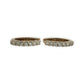NZGD | 9ct Gold CZ Grace Everyday Hoop Earrings 11.8mm