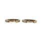 NZGD | 9ct Gold CZ Grace Everyday Hoop Earrings 11.8mm