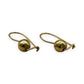 NZGD | 9ct Gold Minimalist Gold Orb Drops Earrings 6.0mm