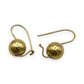GOLD DEAL | 9kt Gold Minimalist Gold Orb Drops Earrings 10.0mm