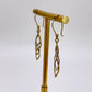 GOLD DEAL | 9kt Y/W Gold Harmony Twist Dangle Earrings