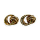 NZGD | 9ct Gold Opulent Love Knot Studs 10.2mm