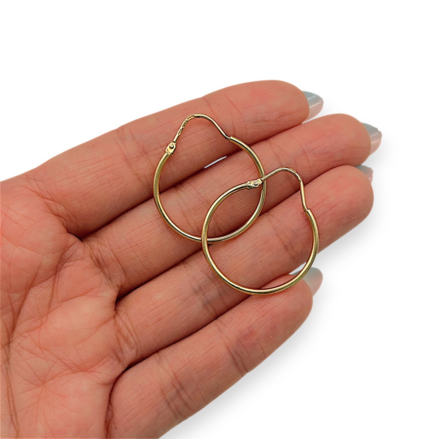 NZGD | 9ct Gold UNOAERRE  Aurelia Loop Earrings