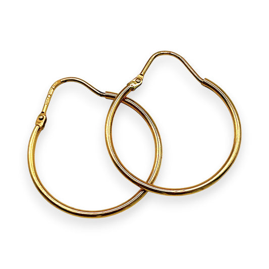 NZGD | 9ct Gold UNOAERRE  Aurelia Loop Earrings