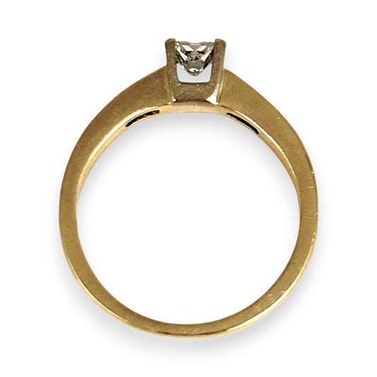GOLD DEAL | FLASH SALE 18ct (18K) Gold MHJ Solitaire Diamond 0.58ct Ring Valuation $4,000