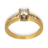 GOLD DEAL | FLASH SALE 18ct (18K) Gold MHJ Solitaire Diamond 0.58ct Ring Valuation $4,000