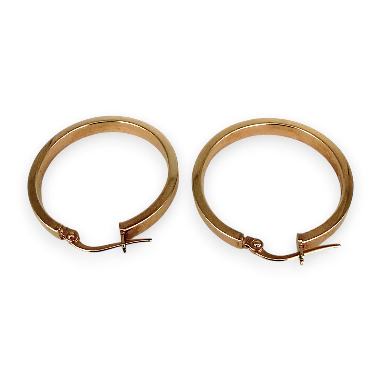NZGD | 9ct Gold Luxe Hoop Earrings 24.5mm