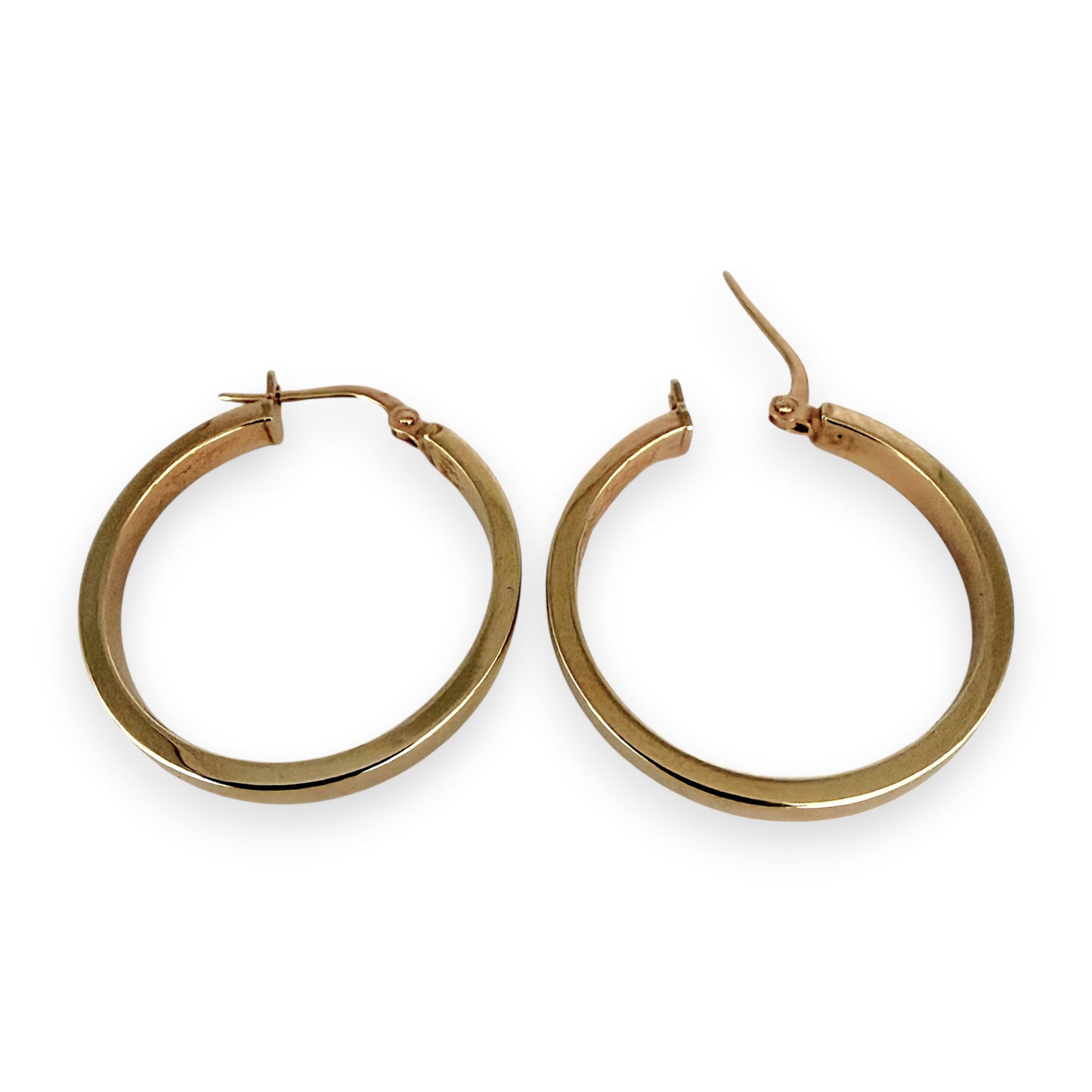 NZGD | 9ct Gold Luxe Hoop Earrings 24.5mm