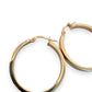 NZGD | 9ct Gold Luxe Hoop Earrings 24.5mm