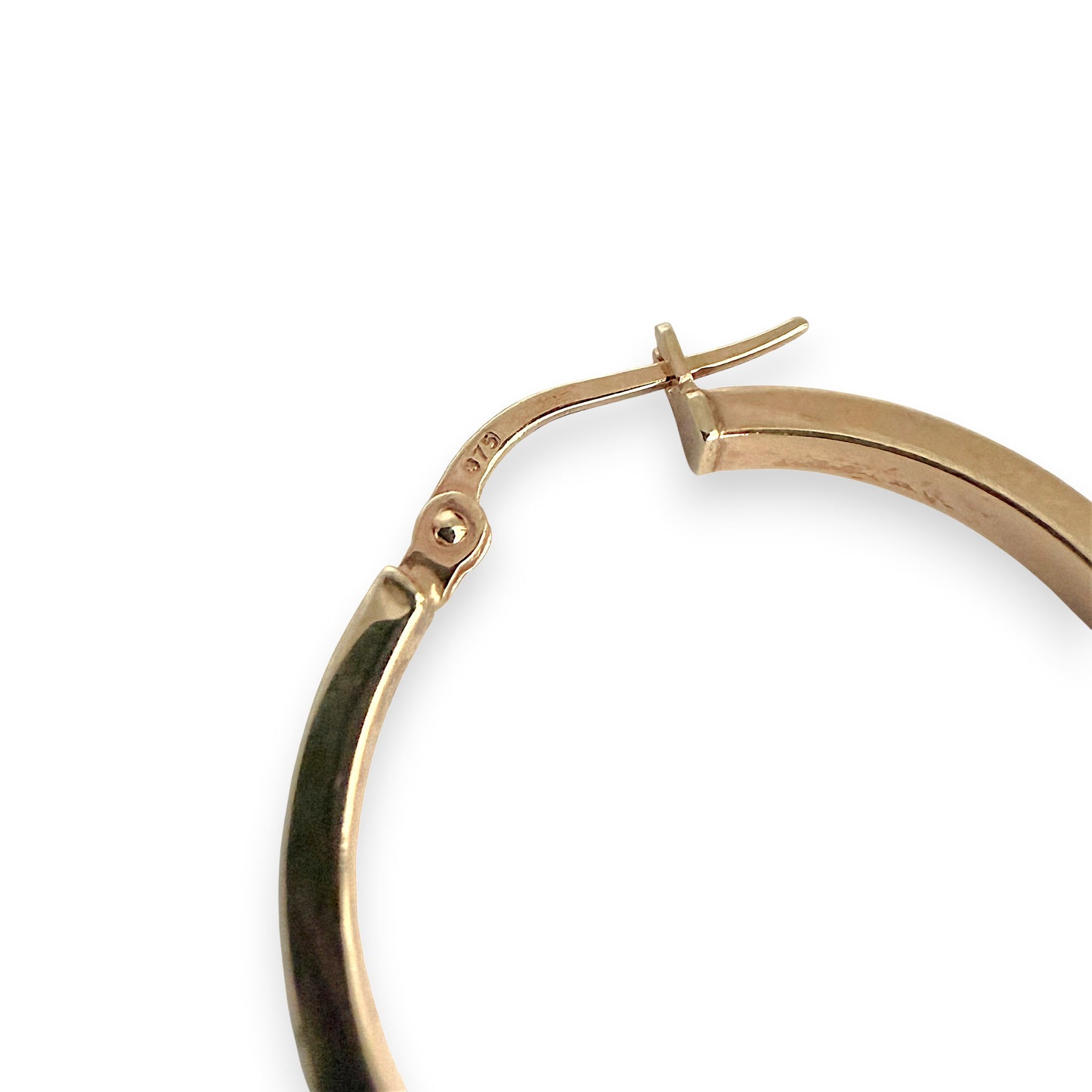 NZGD | 9ct Gold Luxe Hoop Earrings 24.5mm