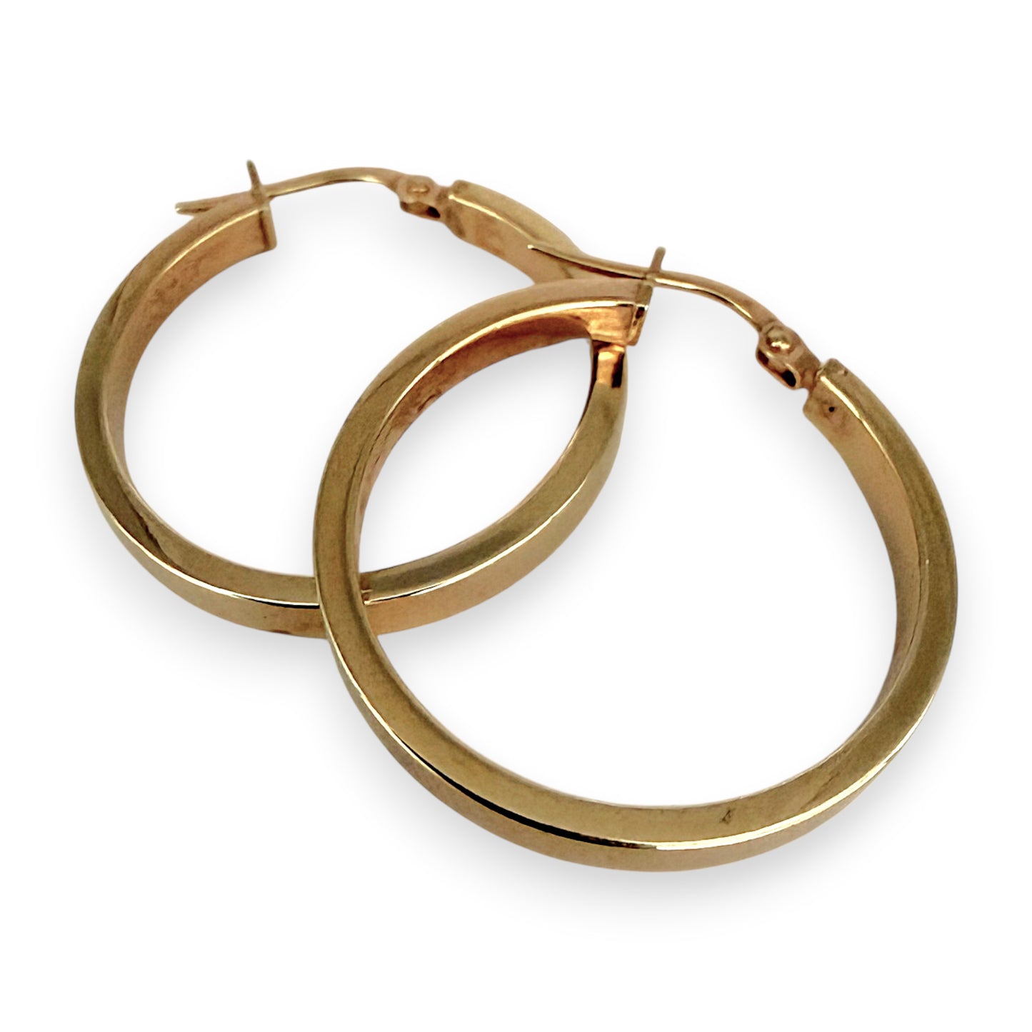NZGD | 9ct Gold Luxe Hoop Earrings 24.5mm