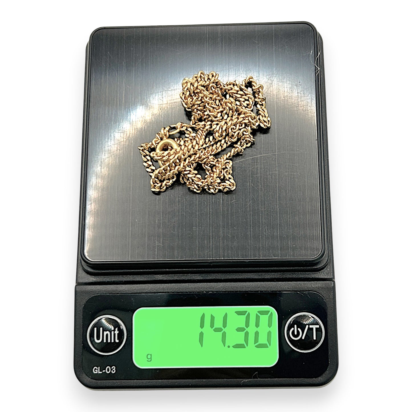 NZGD | 18ct Gold Regal Glide Curb Chain 60cm