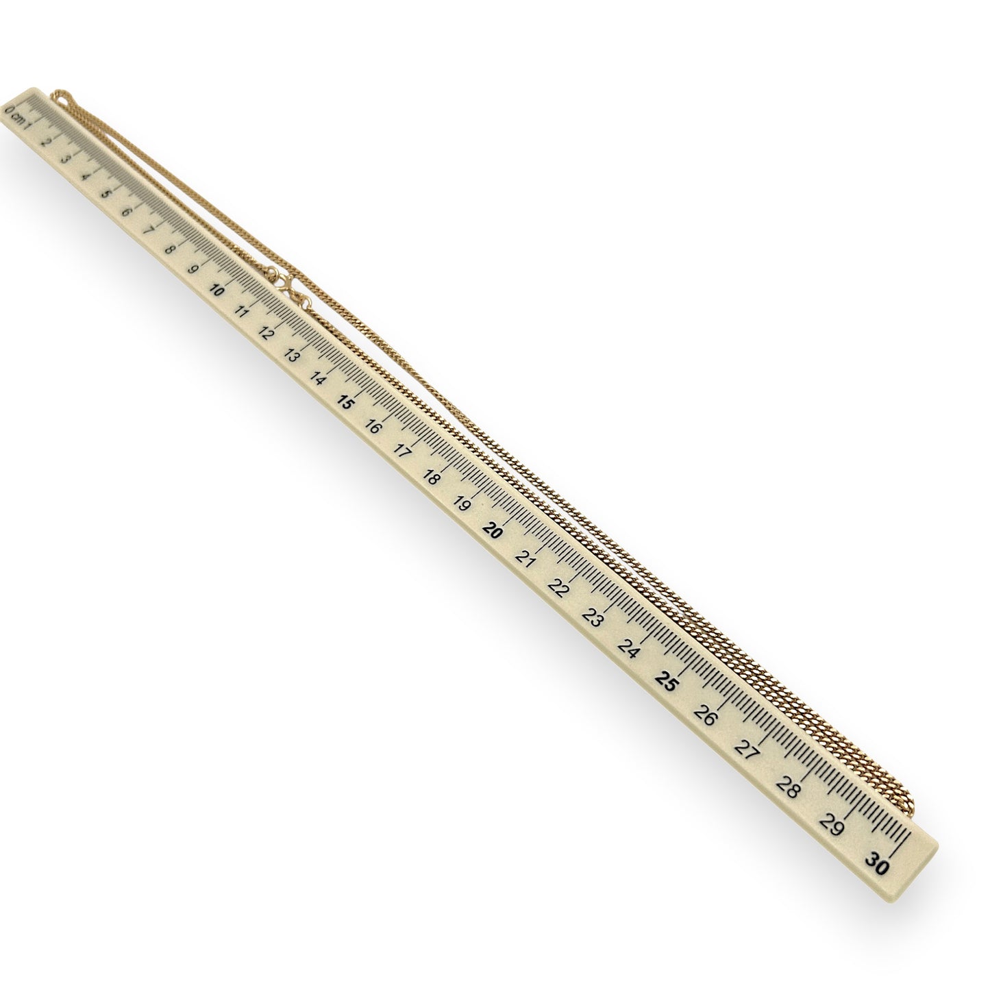 NZGD | 18ct Gold Regal Glide Curb Chain 60cm