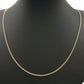 NZGD | 18ct Gold Regal Glide Curb Chain 60cm