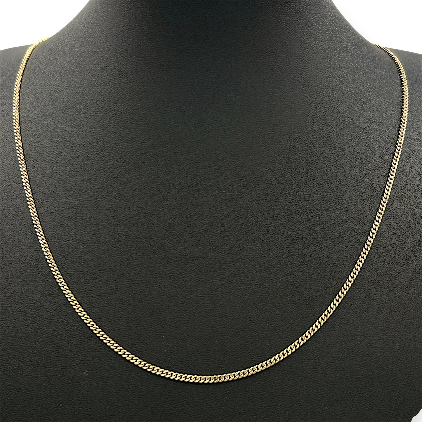 NZGD | 18ct Gold Regal Glide Curb Chain 60cm