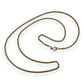 NZGD | 18ct Gold Regal Glide Curb Chain 60cm