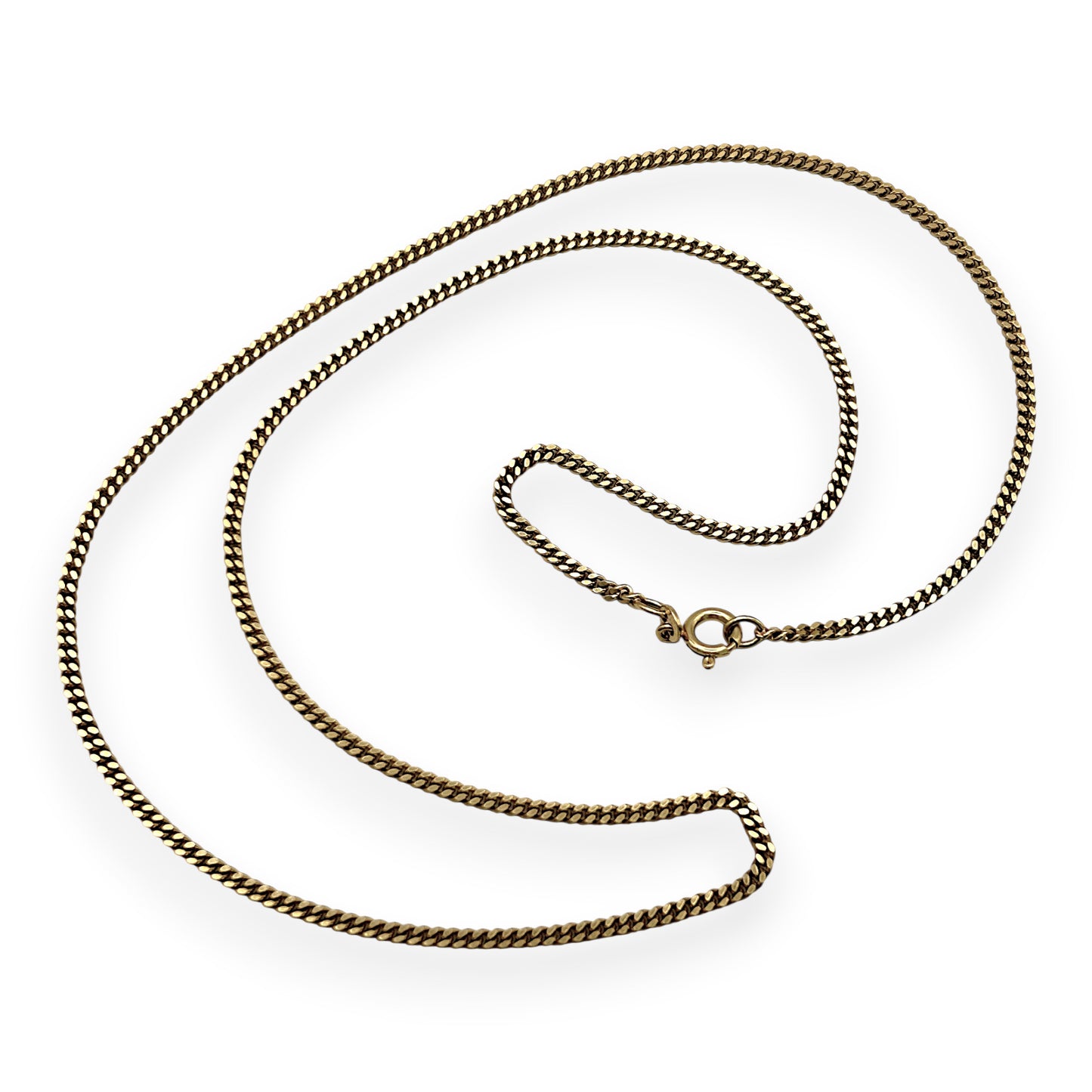 NZGD | 18ct Gold Regal Glide Curb Chain 60cm